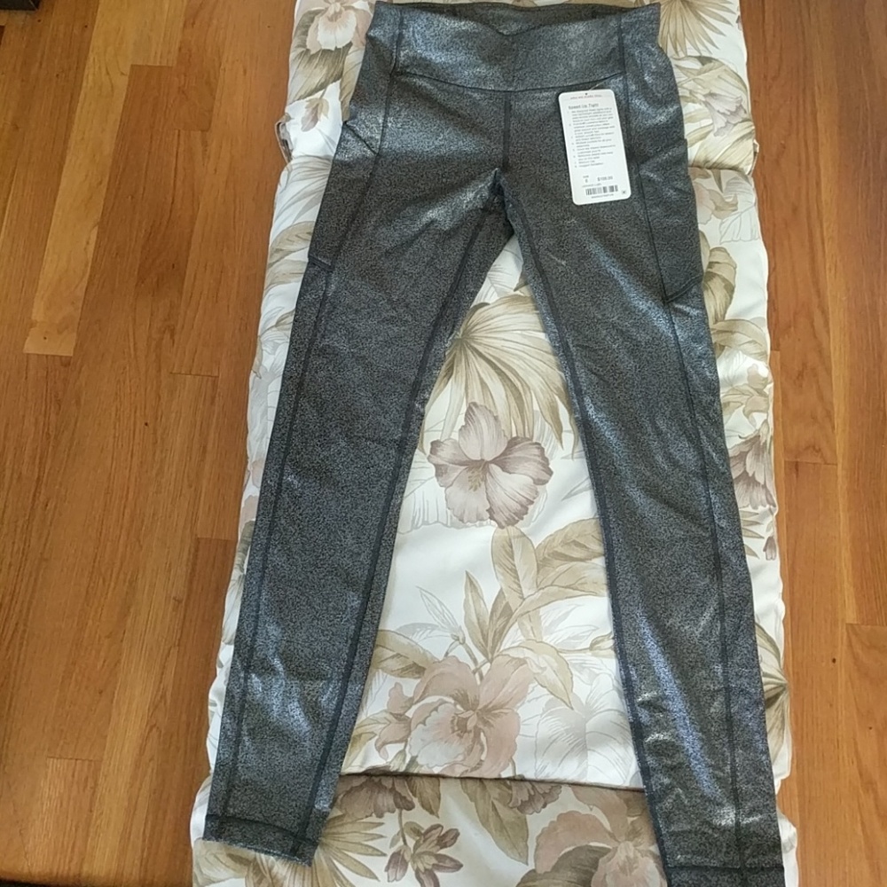 Lululemon Speed Up Tight in Luminosity Foil Print